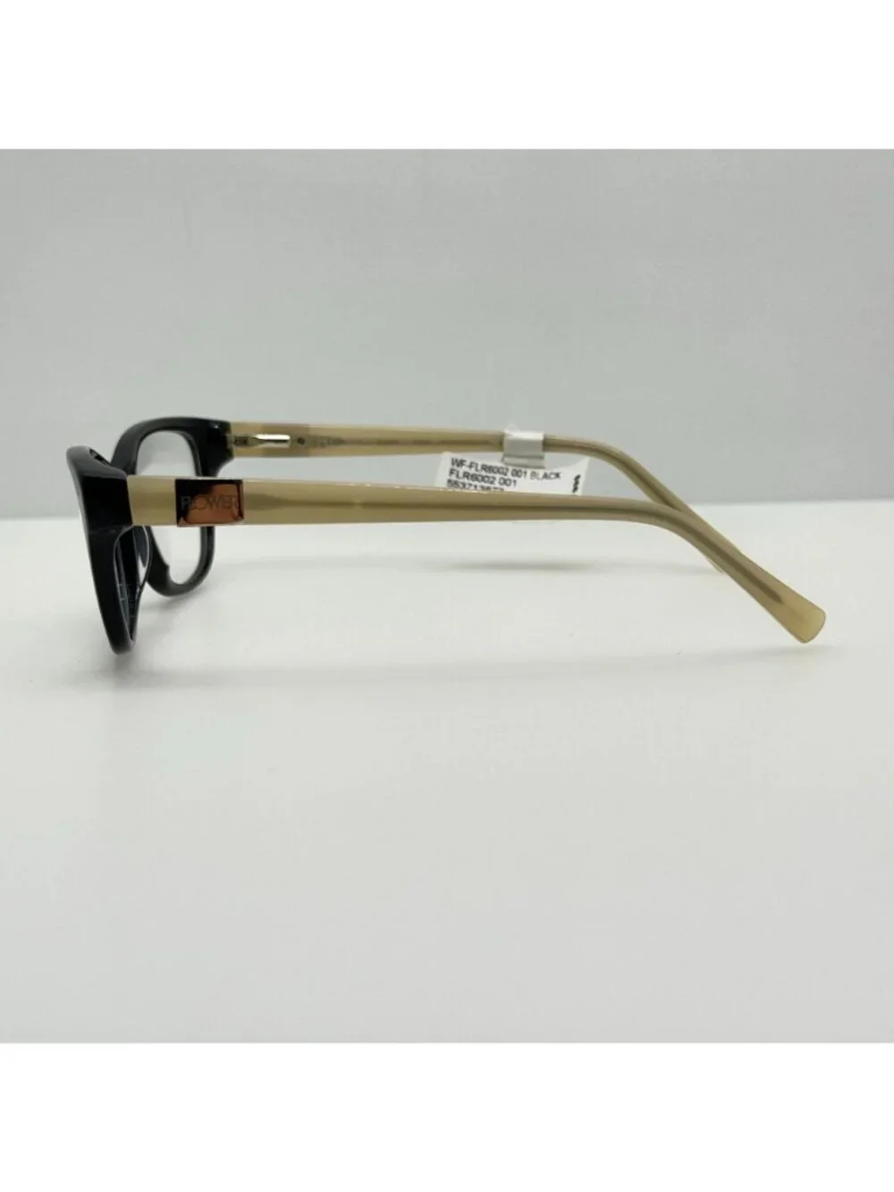 Flower 6002 001 Black Eyeglasses Eye Glasses Frames 52-16-135